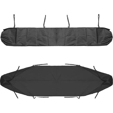 Markisenabdeckung Für Den Außenbereich – Schützt Markisen Vor Regen, Schnee, Frost Usw., 1 Stück, 2,5 Meter, Schwarz