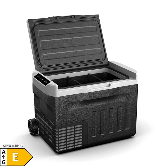 Klarstein - PolarForce 30-Liter- Kühlbox – Tragbare elektrische Kompressor-Kühlbox mit LCD-Bedienfeld, -20°C bis 20°C, Dual Power (12V/230V),