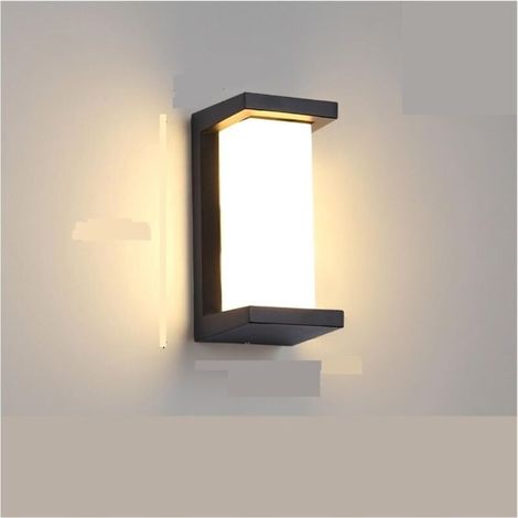 Wasserdichter Led-außenstrahler – Ideal Für Hotel-, Garten- Und Terrassenbeleuchtung – 1 Stück, Schwarz