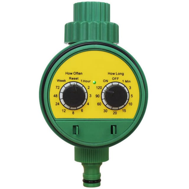 automatischer Bewässerungstimer, übersichtliches LCD-Display, Bewässerungstimer mit mehreren Programmen, für Garten, Gewächshaus und Gemüsegarten