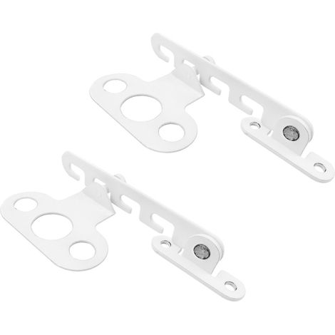 Set Mit 2 Fensterbegrenzern Für Drehkippfenster, Weiß, Mit Einklemmschutz, Belüftungsfunktion Und Kindersicherung
