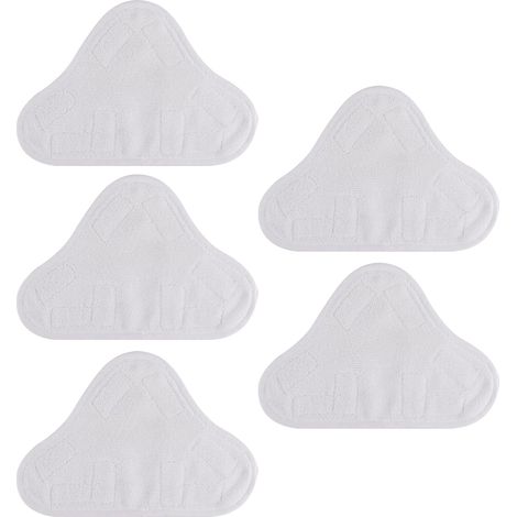 5er-pack Mikrofasertücher, Waschbar Und Wiederverwendbar, Kompatibel Mit X5 Dampfreinigern, Für Verschiedene Bodenarten