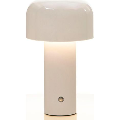Moderne Dreifarbige Pilz-tischleuchte – Touch-schalter, Ideal Für Schlafzimmer, Wohnzimmer Usw. – 1 Stück, Weiß