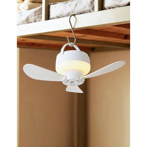 Mini-deckenventilator Mit Licht – Usb-wiederaufladbarer Hängeventilator – 5 Geschwindigkeitsstufen, Timer, Leiser Betrieb – Geeignet Für Studentenwohnheime, Schlafzimmer, Veranden, Garagen, Zelte Und