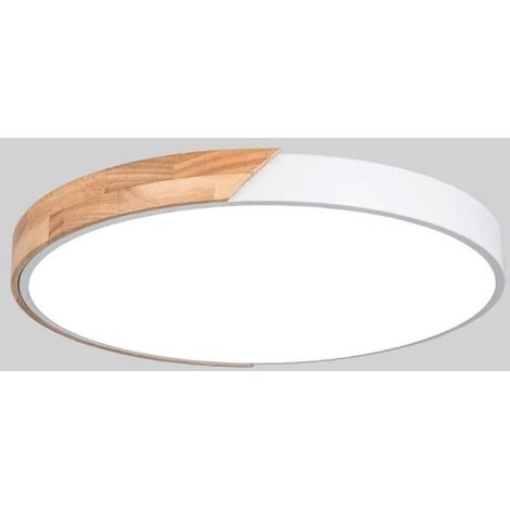 Weiße Led-deckenleuchte – Geeignet Für Schlafzimmer, Wohnzimmer, Hotels, Büros Usw. – Weißes Licht, 1 Stück