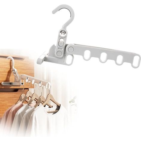 Kleiderständer - Wäschetrockner - Kleiderstange - Wandmontierter, Klappbarer Wäschetrockner - Kleiderständer - Stylist - Kleiderstange - Garderobenstange - Klappbare Garderobenständer