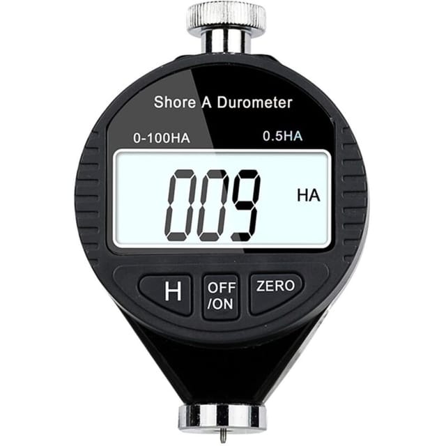 Digitales Durometer mit LCD-Bildschirm, 0-100 HA Shore A Härteprüfgerät für Reifen, Kunststoff, Gummi, Leder NE10A