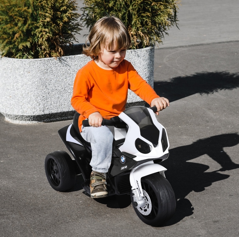 Elektro-kindermotorrad Bmw S1000rr 6 V Mit Musik, Scheinwerfern, Schwarz Okmyhome