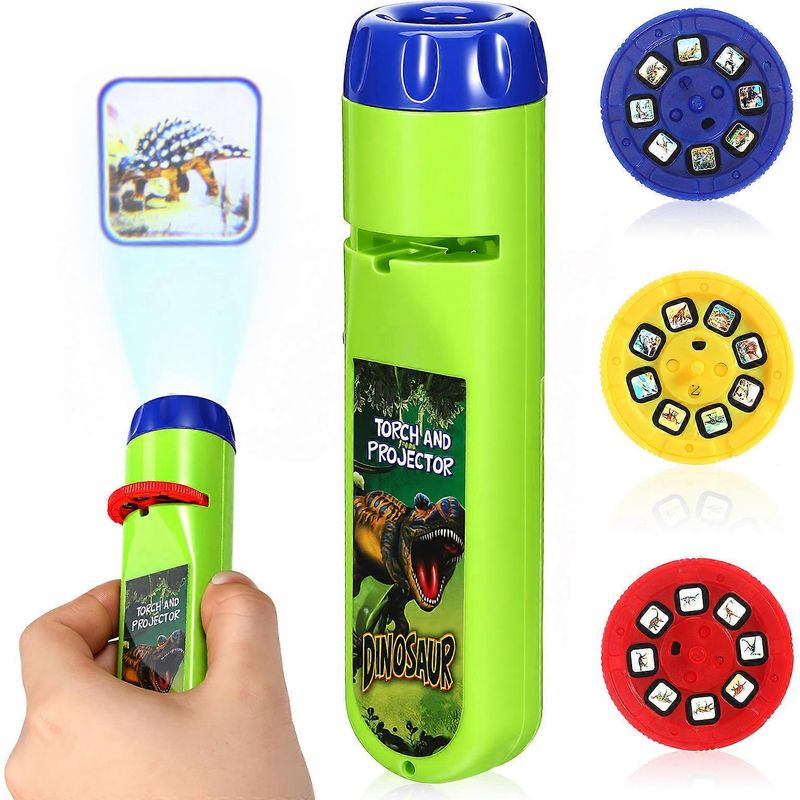 Dinosaurier-projektor, Taschenlampe, Pädagogisches Projektionsspielzeug Für Kinder