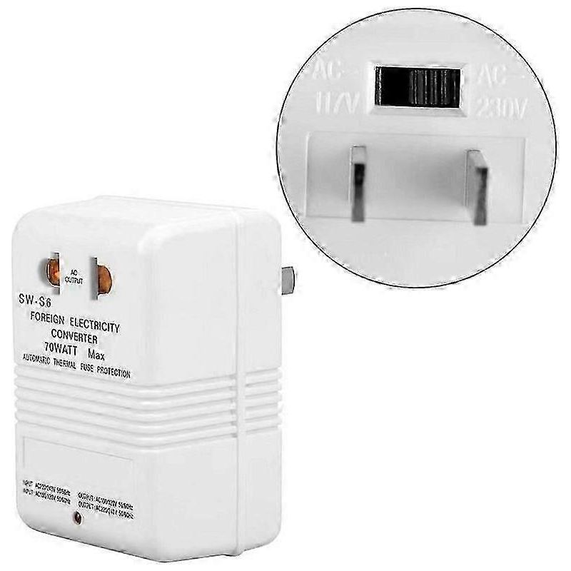 70-w-spannungswandler, Aufwärtsadapter/wechselrichter, 110 V/120 V Auf 220 V/240 V