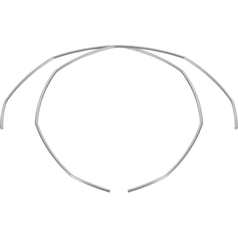 Set Aus 2 Federbelasteten Edelstahl-halteklammern Für Kaffeemaschinengriffe, 51-mm-filterhalter, Metalleinsatz, Unverzichtbarer Sicherungsring Für Espressomaschinengriffe
