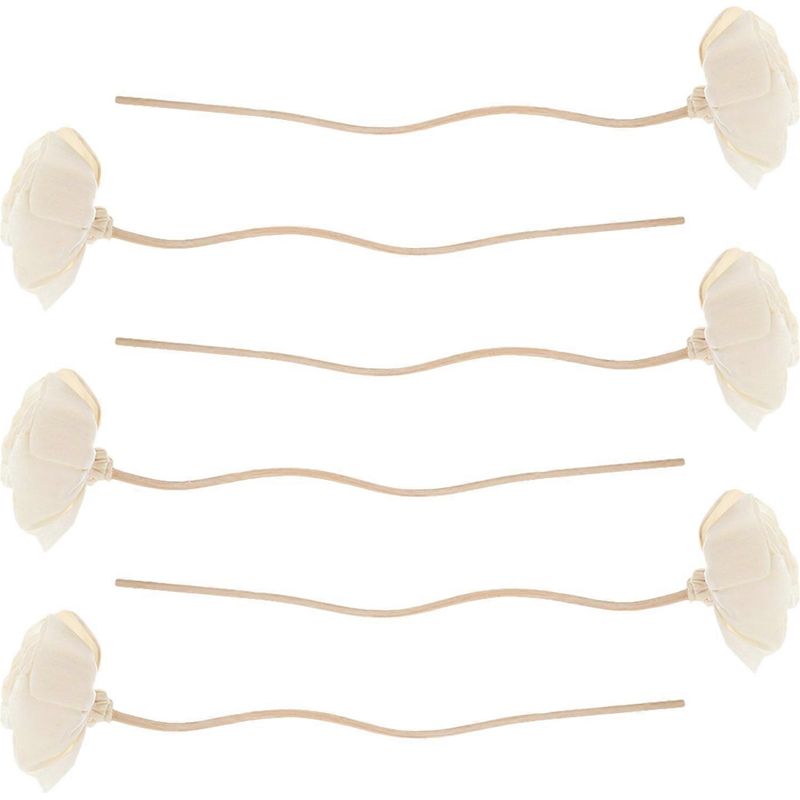 Set Mit 6 Diffusorstäbchen Aus Getrockneten Blüten Für Ätherische Öle Und Aromen