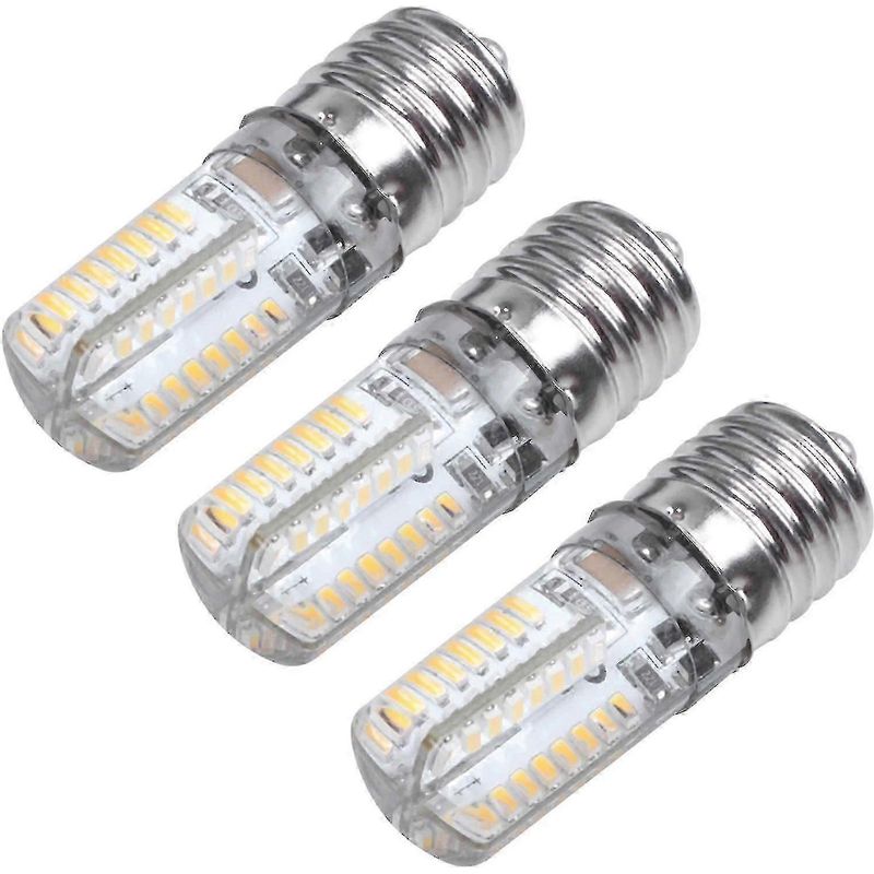 E17 5w Led-lampen, 64 Smd 3014 Leds, Warmweißes Licht, 220–240 V Wechselstrom
