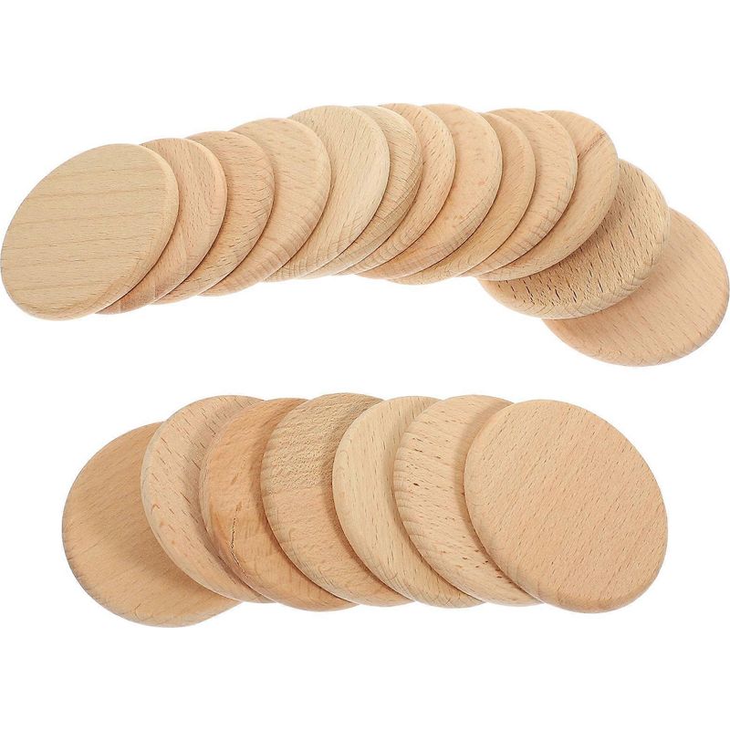 20 Rohe, Naturbelassene Holzscheiben, Holzausschnitte Für Diy-dekorationen
