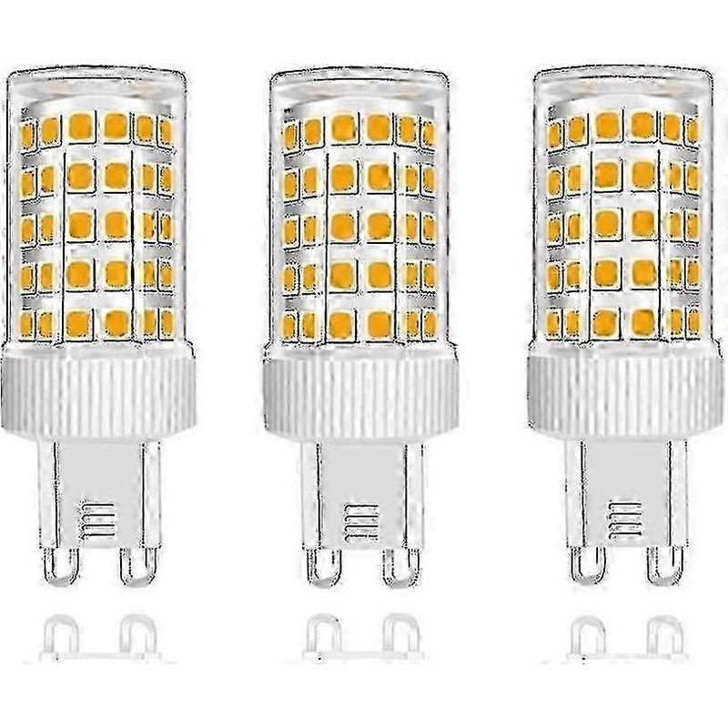 3er-pack G9 10w Led-lampen (entspricht 150w Halogen), 86 Leds, 1000 Lm, 360° Abstrahlwinkel, Ultrahell, Geeignet Für 220–240v Wechselstrom, Nicht Dimmbar, Warmweiß