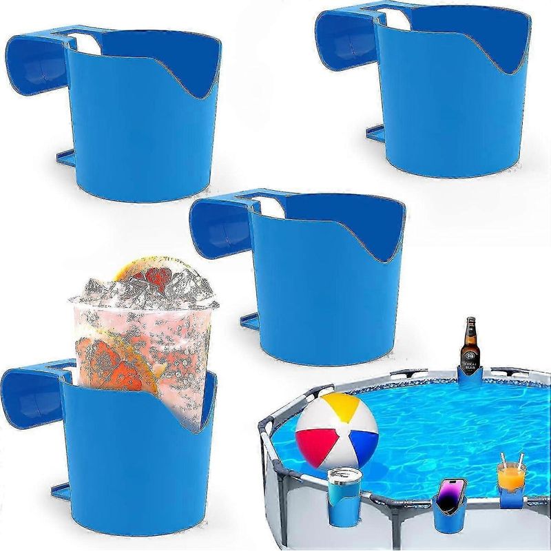 Set Mit 4 Becherhaltern Für Aufstellpools