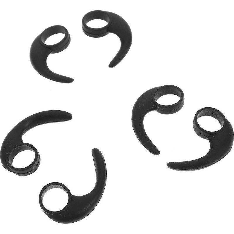 Set Mit 6 Kreativen Ohrhörerhaken Aus Silikon.