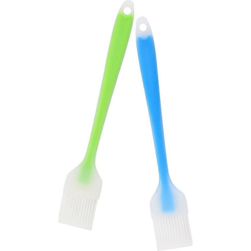 Set Mit 2 Silikonpinseln Zum Marinieren, Kochpinsel, Ölpinsel Zum Grillen, Gebäckpinsel, Grillpinsel