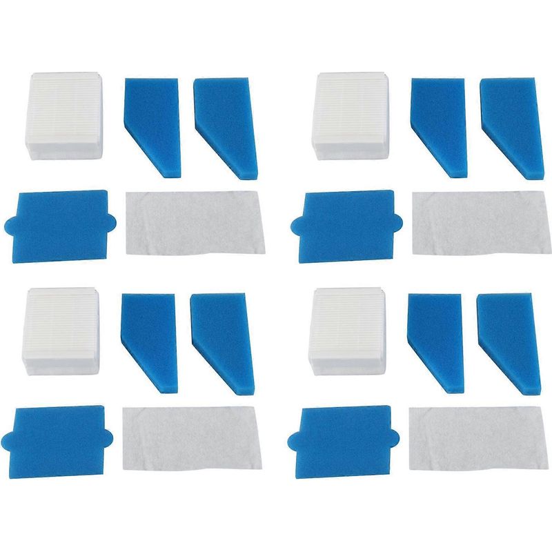 Packung Mit 20 Filtern, Kompatibel Mit Den Staubsaugern Thomas Aqua + Multi Clean X8 Parquet Und Aqua + Pet & Family