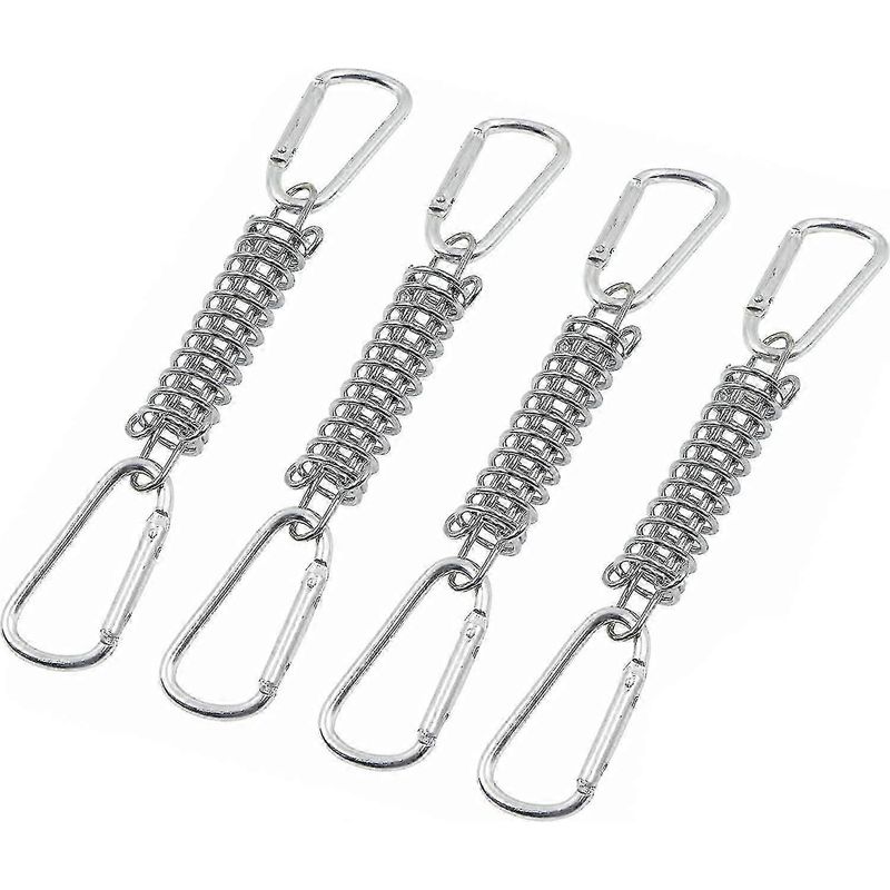 Markisenbefestigungsset (4-teilig): Spannfeder, Federschnalle Aus Aluminiumlegierung, Robustes Befestigungsset Für Sonnensegel.
