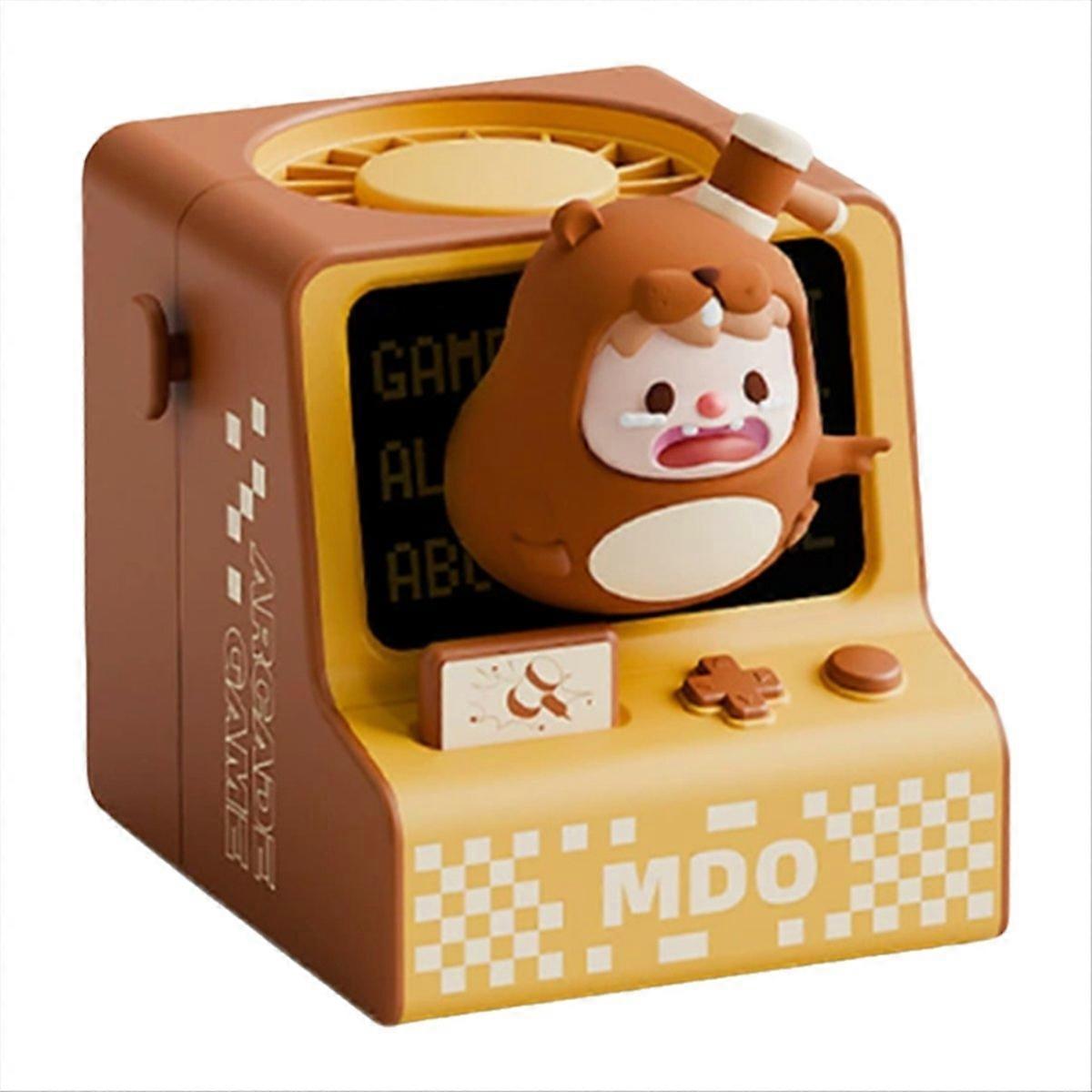 Mini-taschenventilator Mit Cartoon-motiv, Usb-aufladbar, Tragbar, Ohne Rotorblätter, Ideal Für Den Außeneinsatz.