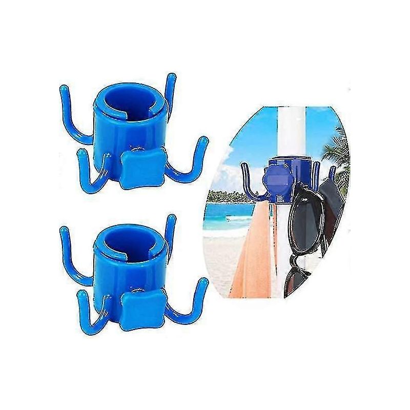Set Mit 2 Strandschirmhaken – Strandschirmzubehör – Schirmhaken – Schirmhalter – Terrassenschirmzubehör