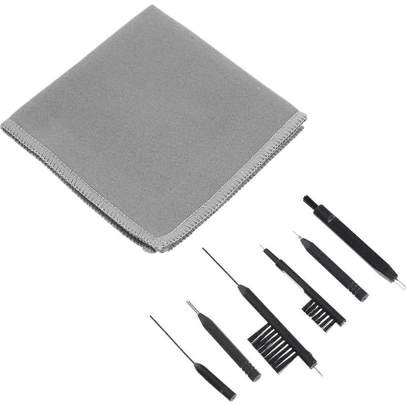 Set Mit 7 Bürstenstäben, Praktisches Reinigungswerkzeug Für Hörgeräte, Universelle Reinigungsbürste
