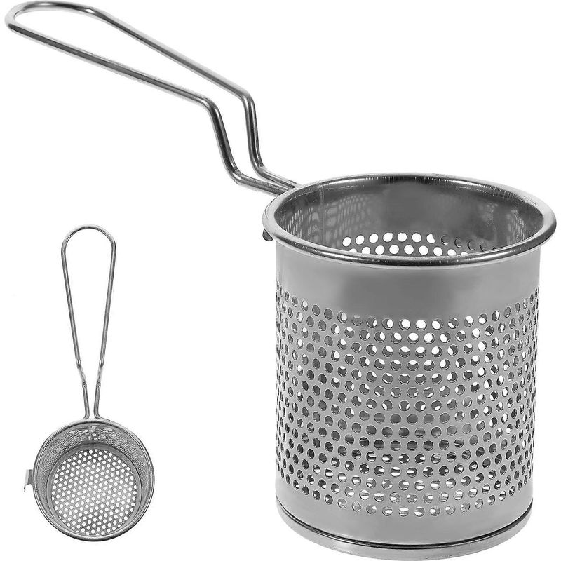 Chinesisches Fonduesieb, Feinmaschiges Sieb, Seitensieb Für Chinesisches Fondue, Löffel
