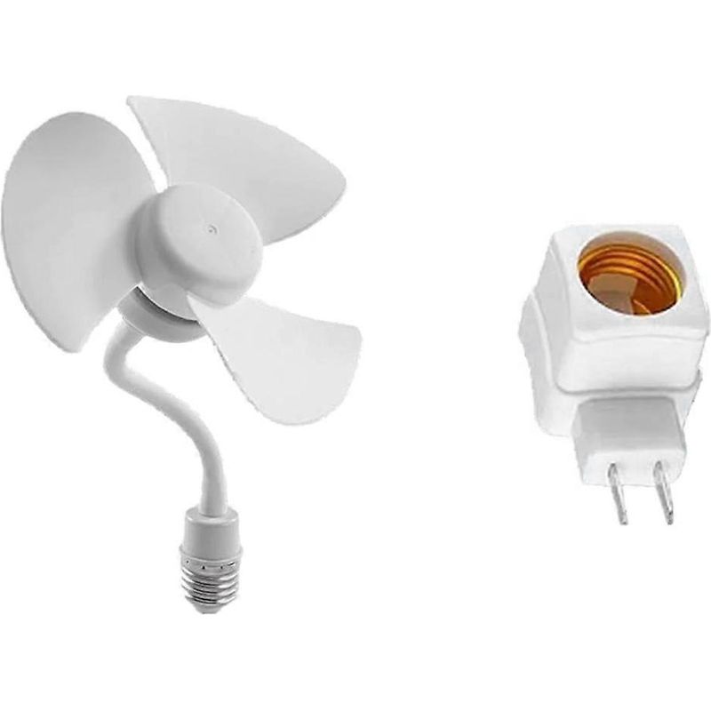 Universeller Deckenventilator Mit E27-schraubsockel, 3 Flügel, Leiser Betrieb, Deckenventilator Mit E27-gewinde