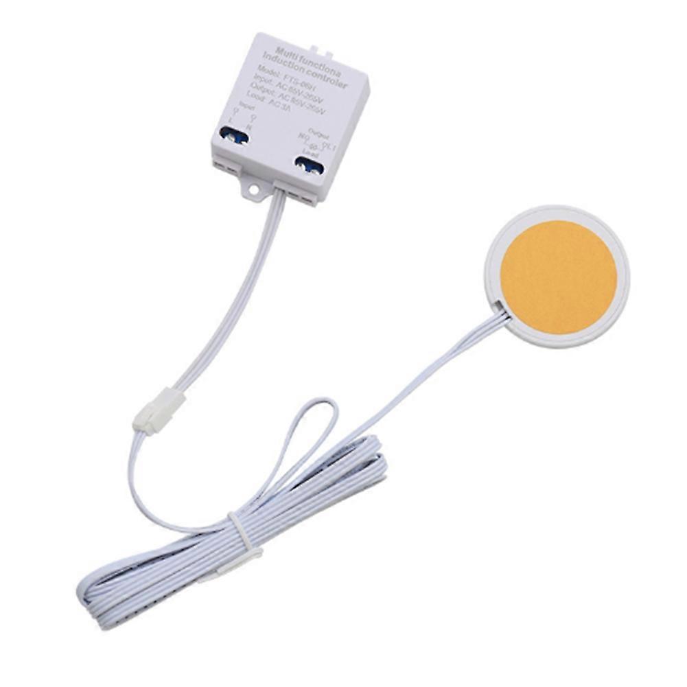 Led-berührungsschalter 85v-265v Ac, Für Den Flächenbündigen Einbau In Möbel, Kompatibel Mit Berührungssensoren In Holz Bis Zu 40 Mm Dicke.