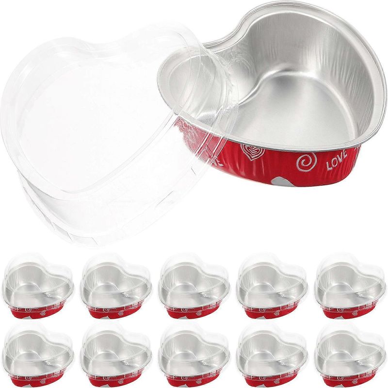 20 Einweg-backförmchen Aus Aluminium Für Muffins Und Kuchen