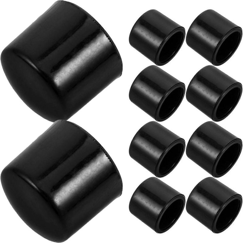 Packung Mit 10 Kunststoff-tischfußballpfostenkappen, 12 Mm Sicherheitsschutz