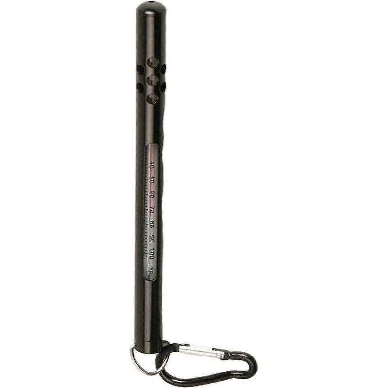 Tragbares Angelthermometer In Stiftform, Angelwerkzeug Mit Stiftspitze (schwarz)