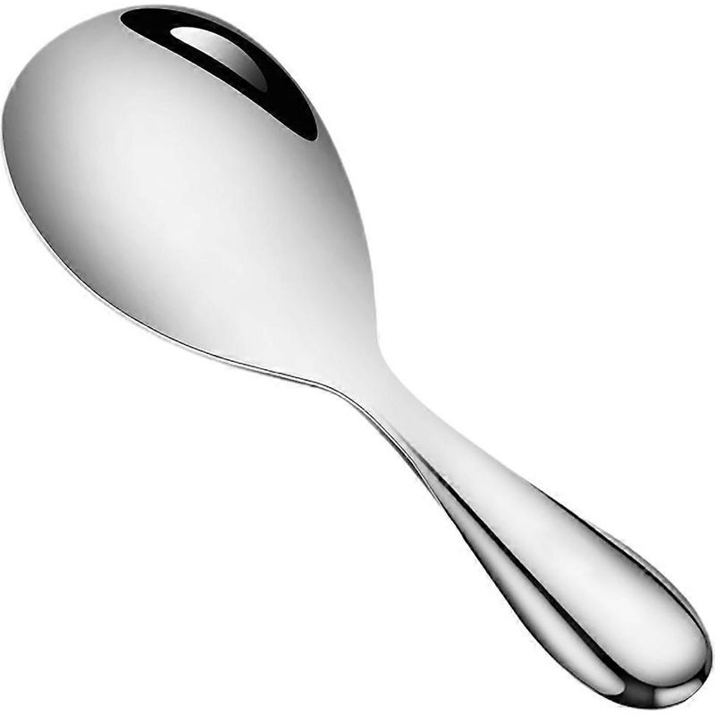 Reislöffel Aus Edelstahl, Multifunktionales Küchenutensil, Antihaftbeschichteter Reislöffel Aus Metall, Küchenaccessoire
