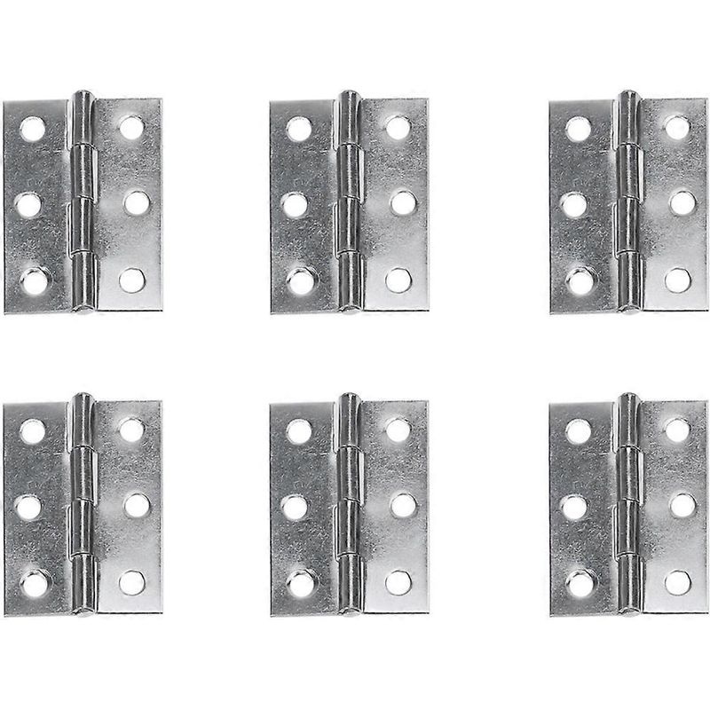 10 Scharnierverbinder Aus Edelstahl Für Fenster Und Schränke (silber)