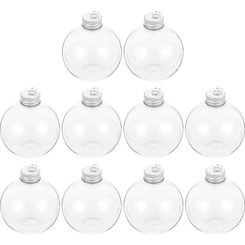 Set Mit 10 Weihnachtsdekorationen Zum Befüllen Von Wasserflaschen, Zum Verschließen Oder Wiederbefüllen