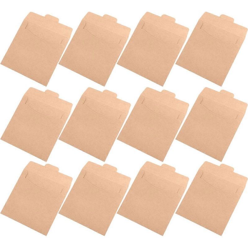 30 Verpackungshüllen Aus Kraftpapier Für Cds Und Dvds.