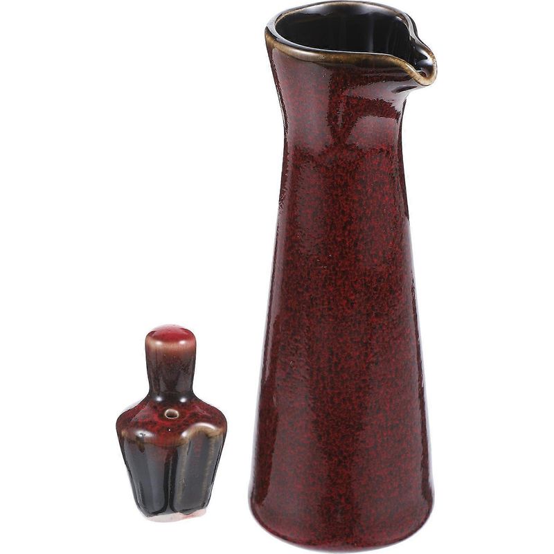 Keramikflasche Für Sojasauce, Japanische Gewürzspenderflasche, Essigbehälter