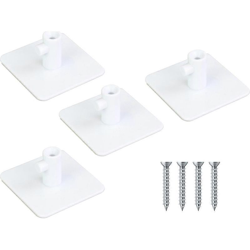 Set Mit 4 Aufbewahrungsgestellen Für Zubehör Von Standmixern, Inklusive Schrauben, Zur Aufbewahrung Von Schneebesen.
