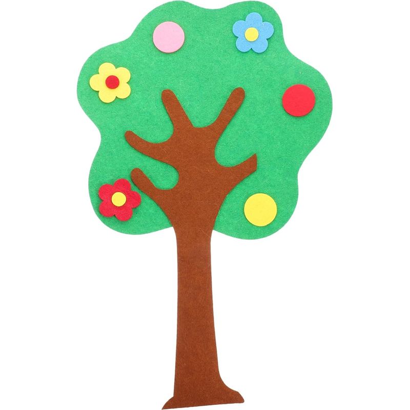 Wandaufkleber Aus Künstlichem Filz: Apfelbaum