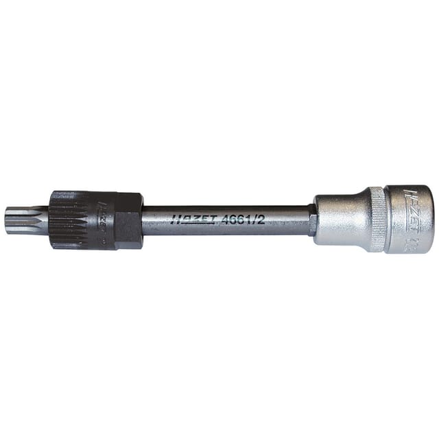 Hazet - Keil(rippen)riemenscheibe-Werkzeug 4641/2 Vierkant hohl 12,5 mm (1/2 Zol