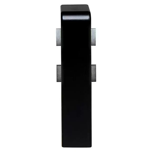 KGM Verbinder für Sockelleiste Modern Schwarz 16 x 58 mm 2 Stück