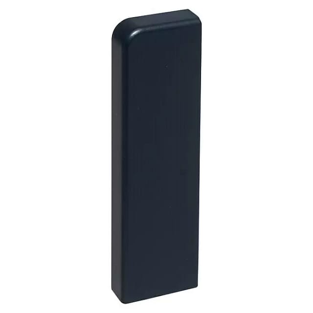 KGM Endstücke für Sockelleiste Modern anthrazitgrau 16 x 58 mm