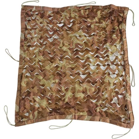 1 Tarnnetz 3x4m, 150d Oxford-polyestergewebe, Leichtes 3d-blättermuster, Für Jagd, Paintball, Garten