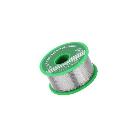 Lötzinn, 0,6 Mm, Lötzinn Mit Flussmittel, 20 G Bleifreier Lötdraht Für Reparaturen Und Elektronik-bastelarbeiten, Elektrische Lötkomponenten