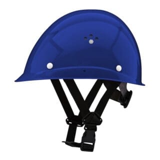 Maststeigerhelm, signalblau