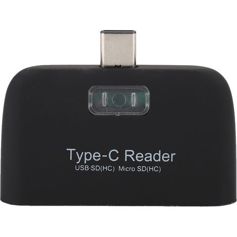 1 Kartenleser, Usb 3.1 Typ-c Hub, Otg-adapter, Aluminiumgehäuse, Für Smartphone, Tablet, Computer