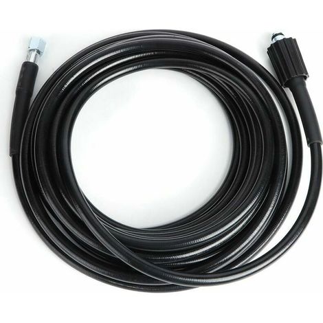 1 Hochdruckreinigerschlauch, M14xm22 Gewinde, 10 M, Pvc Und Edelstahl, Verschleißfest, Für Industrie Und Garage