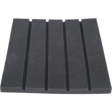 6-teiliges Akustikpaneel-set, 25 X 25 X 2 Cm Polyurethanschaum, Schalldämmung, Tonstudio