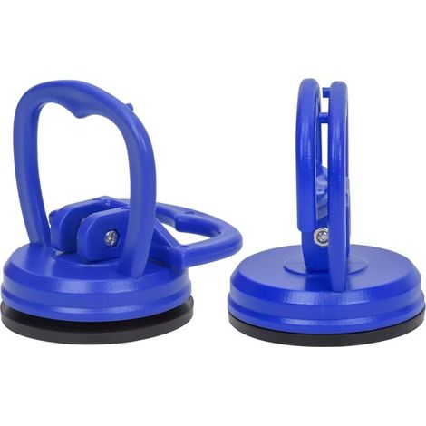 Saugnapf Zum Entfernen Von Lcd-bildschirmen, Ausbeulen Kleiner Autodellen, Anheben Von Granitblöcken Usw. – 2er-pack, Blau